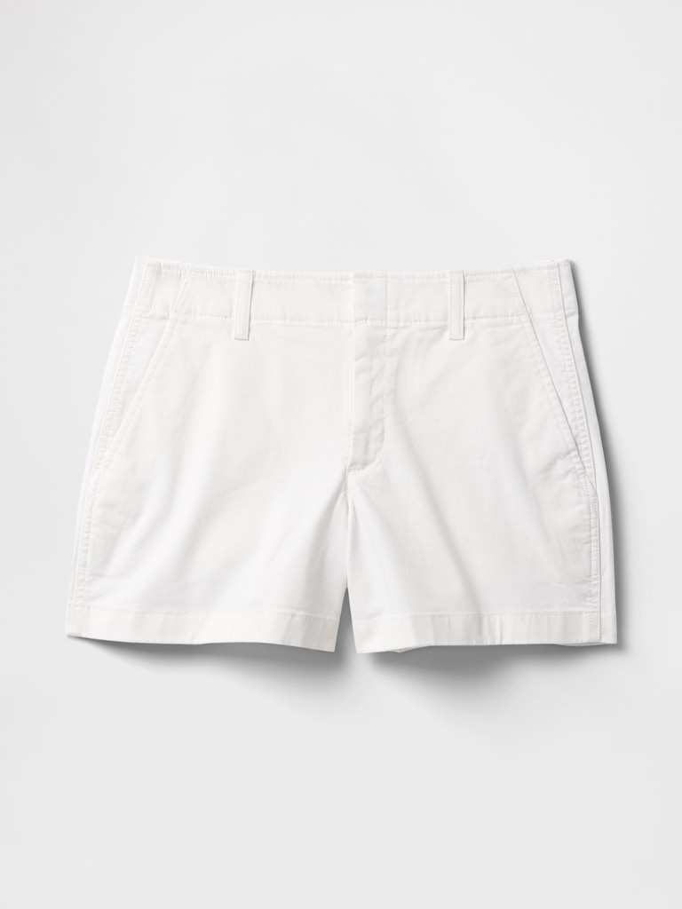 4" Downtown Khaki Shorts