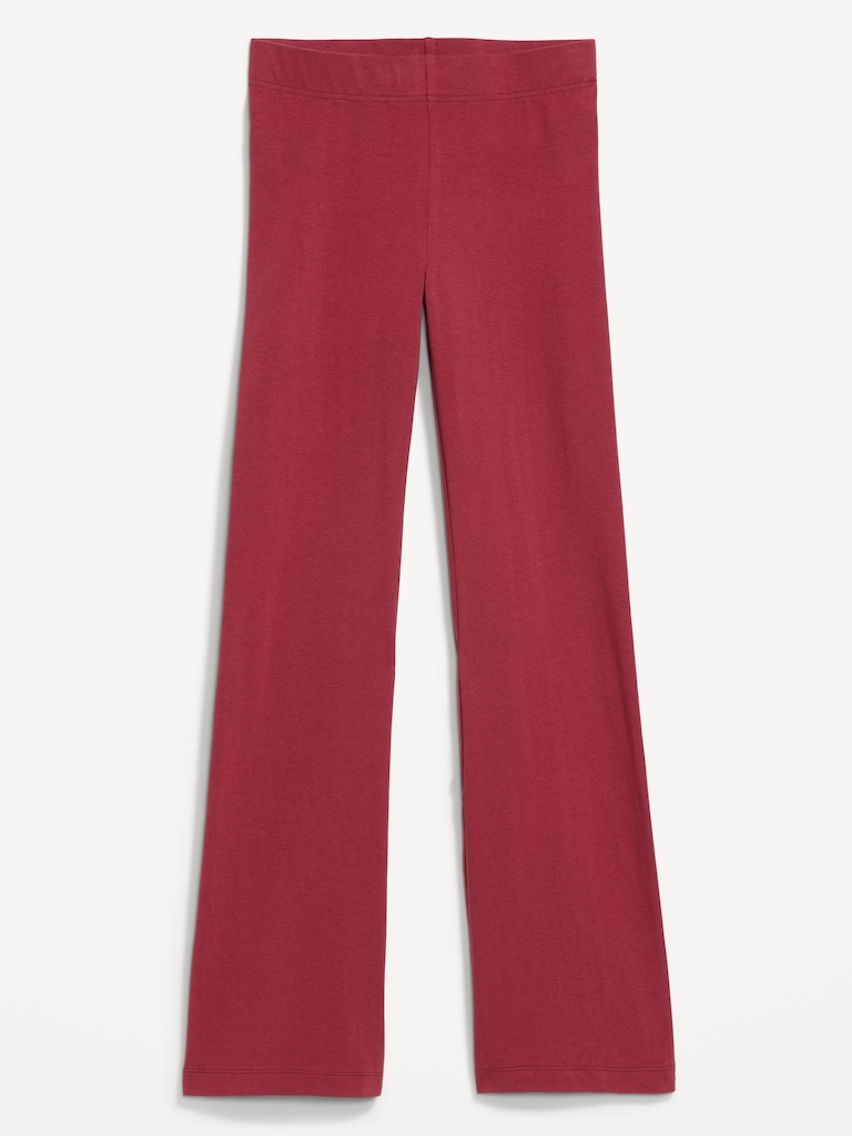 High-Waisted Fashion Flare Leggings