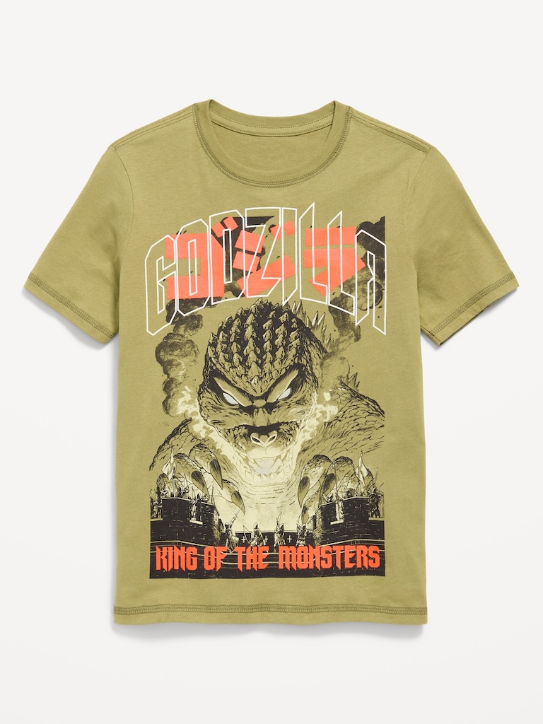 Godzilla™ Gender-Neutral Graphic T-Shirt for Kids