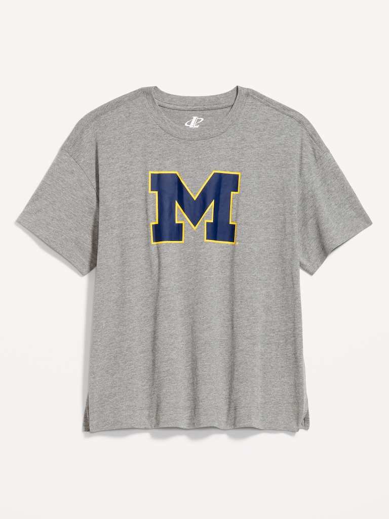 College Crew-Neck T-Shirt for Women