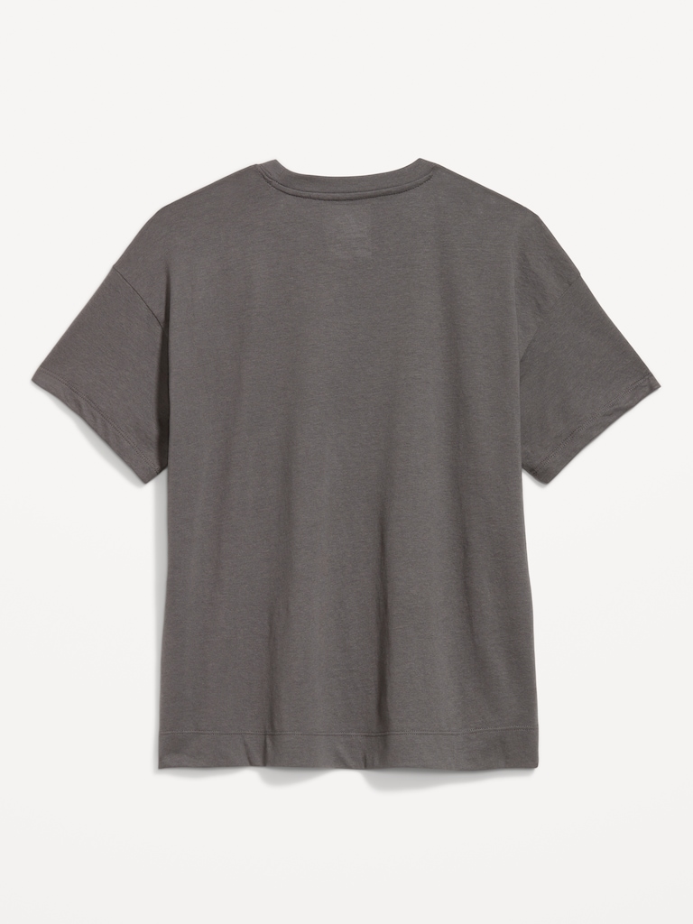 College Crew-Neck T-Shirt for Women