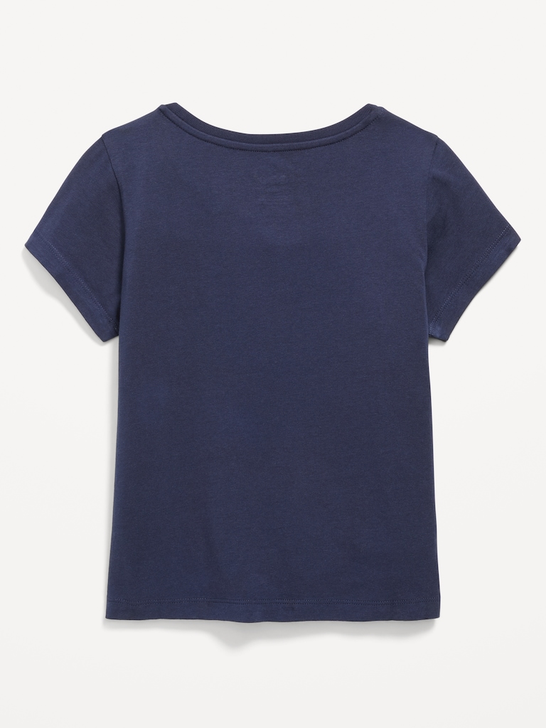 College Graphic T-Shirt for Girls