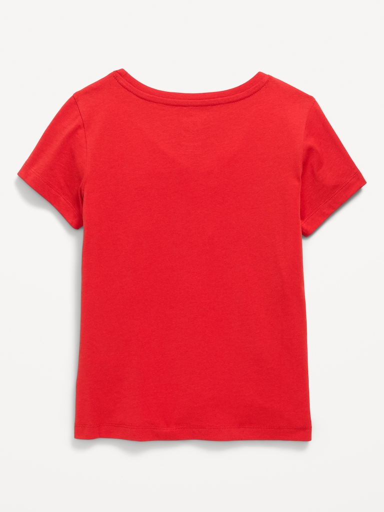 College Graphic T-Shirt for Girls
