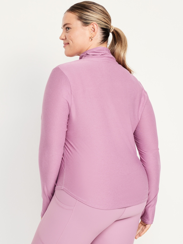 CloudMotion Funnel Neck Top