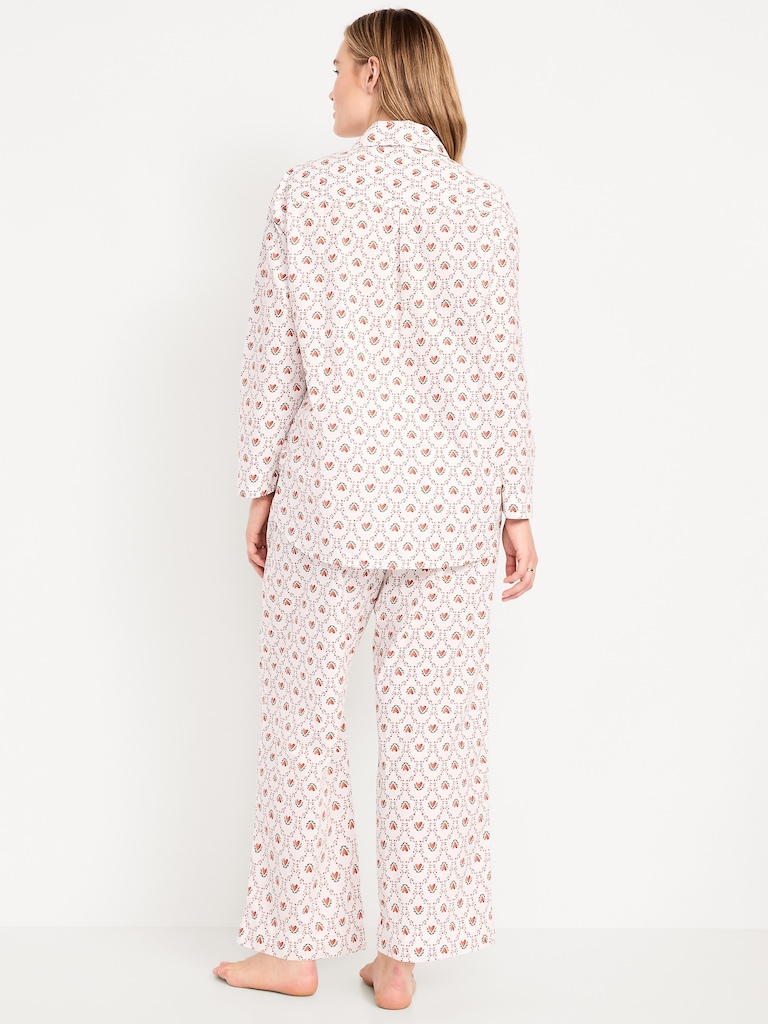 Poplin Pajama Pant Set