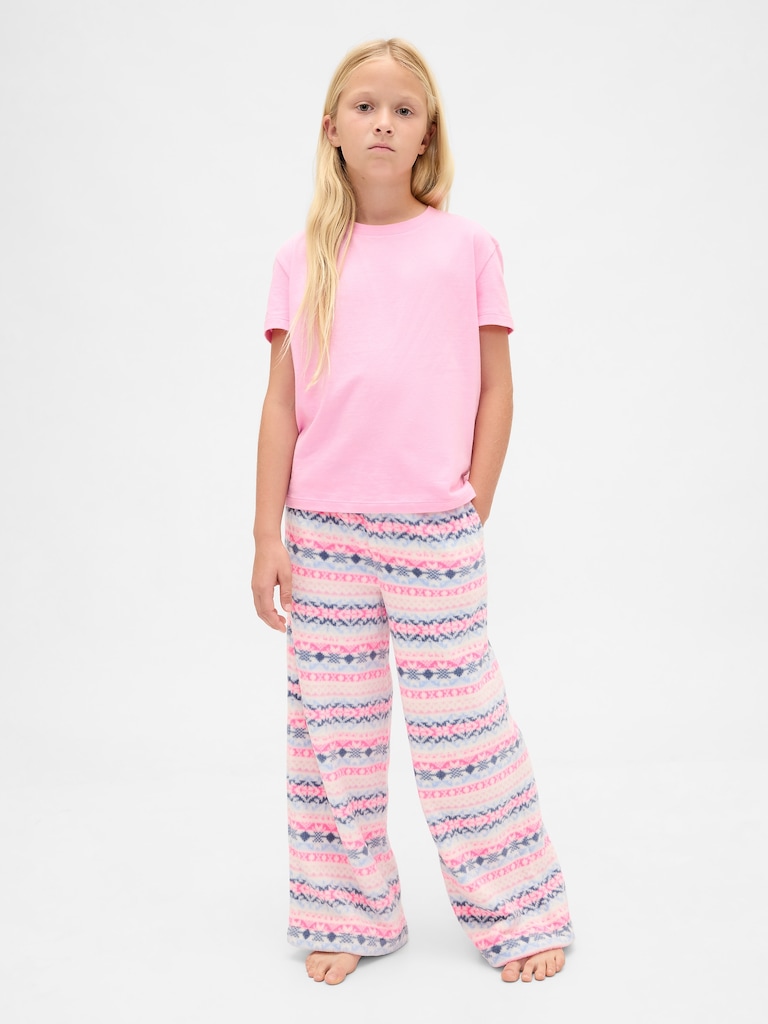 Kids Recycled Cozy PJ Pants