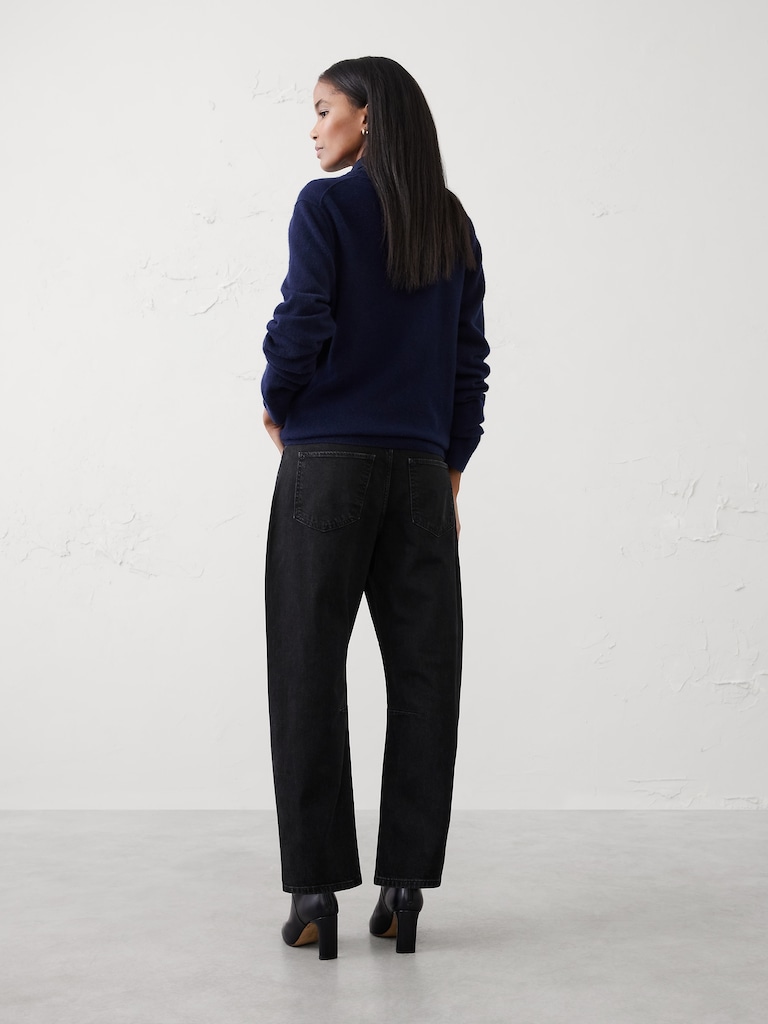 Barrel Mid-Rise Jean