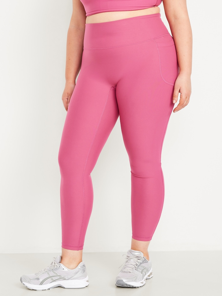 Extra-High Waisted PowerSoft Boundless 7/8 Pocket Leggings – No Front Seam