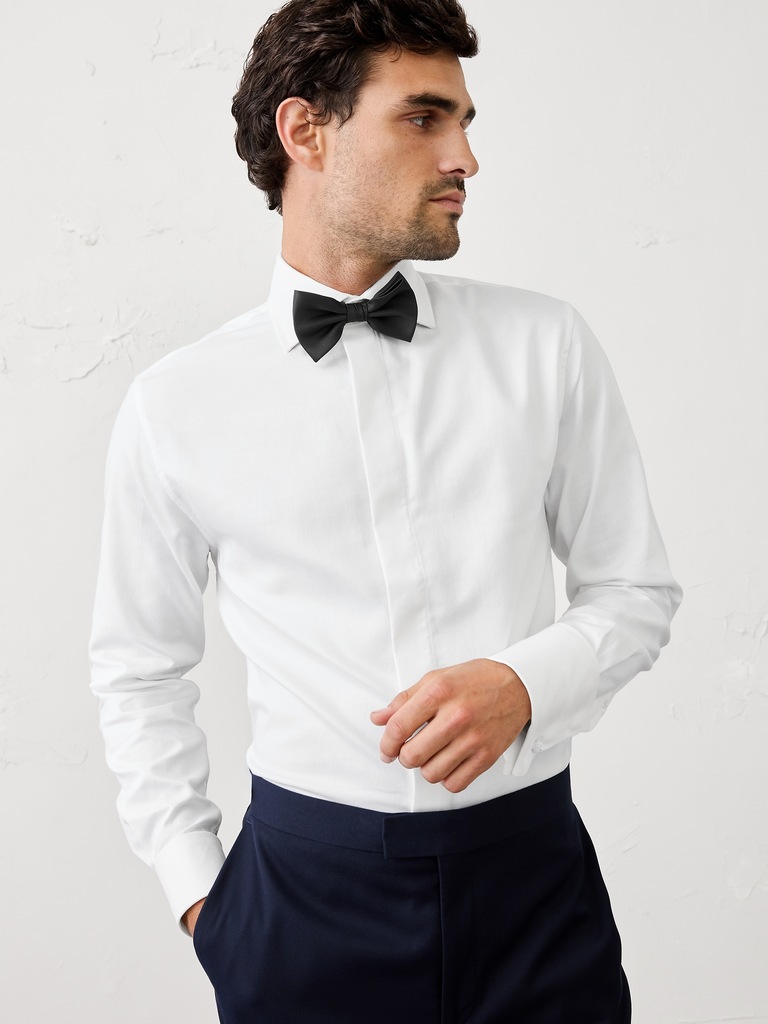 Slim-Fit Luxe Dress Shirt