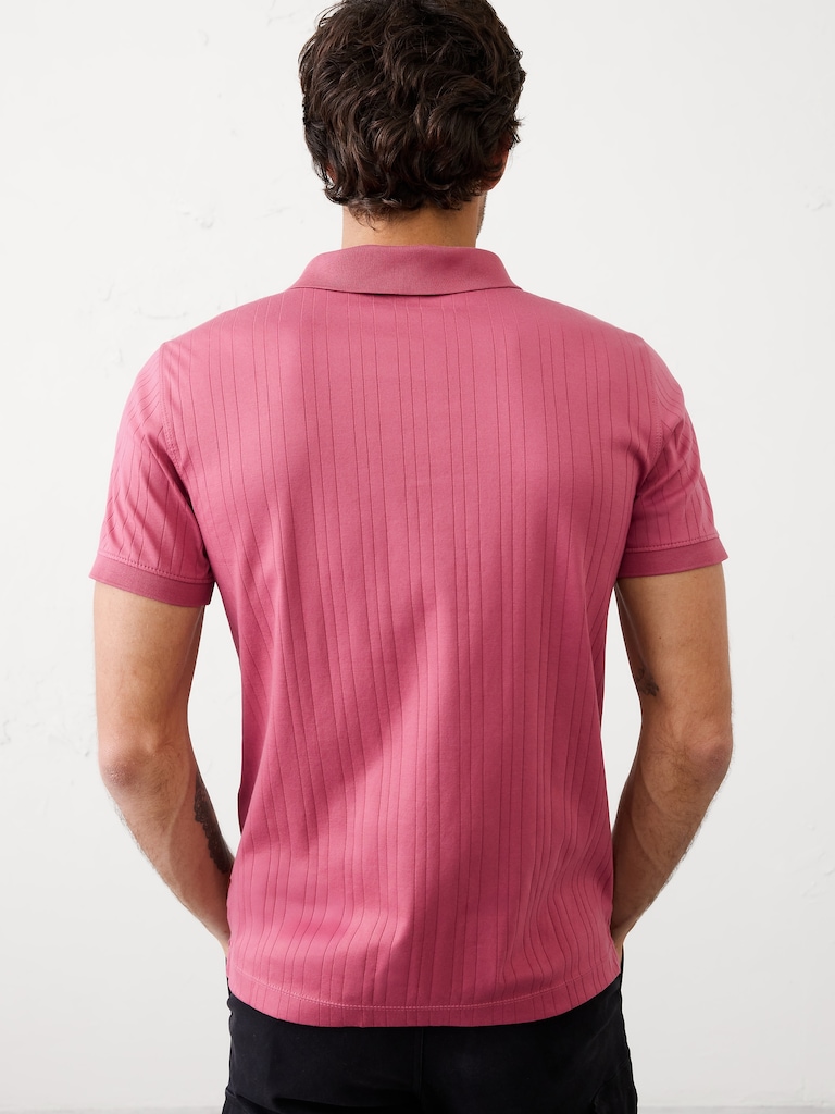Slim-Fit Luxe Touch Polo