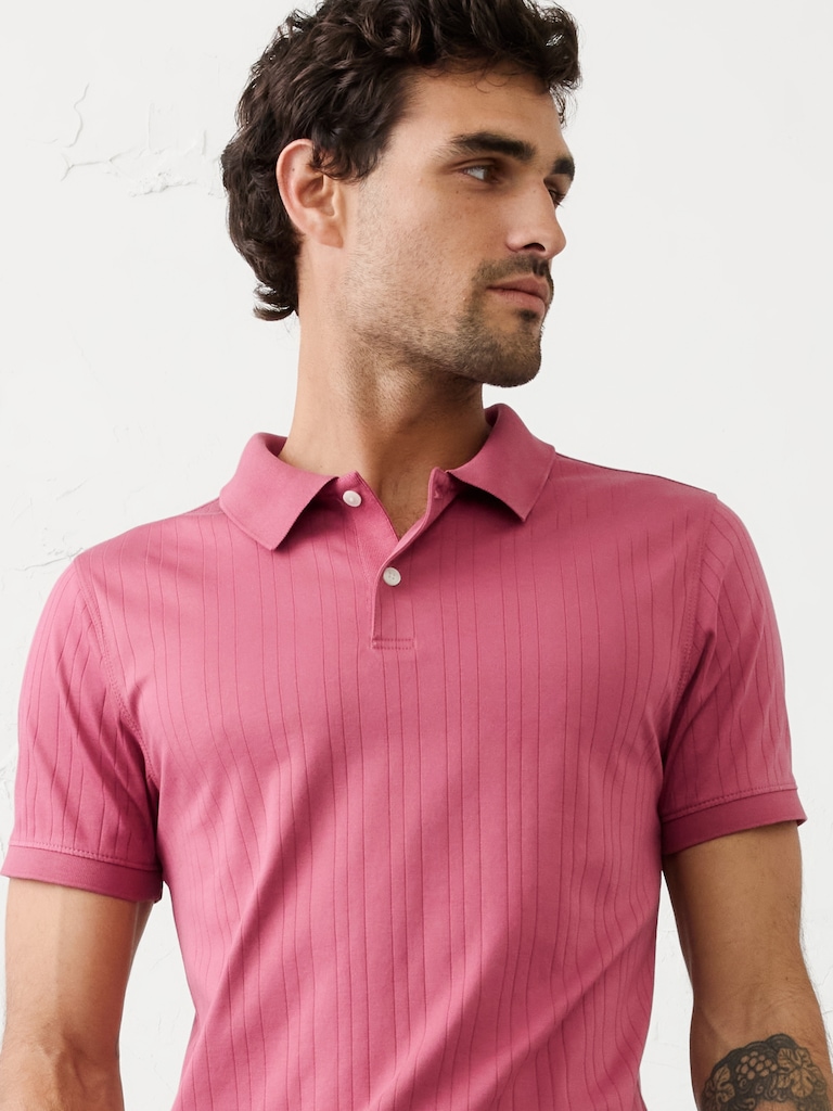 Slim-Fit Luxe Touch Polo