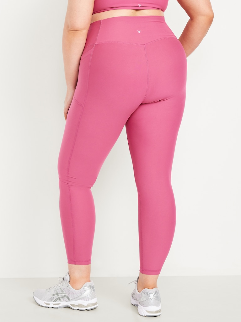 Extra-High Waisted PowerSoft Boundless 7/8 Pocket Leggings – No Front Seam