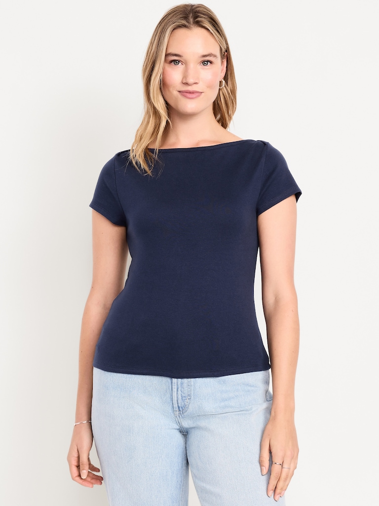 Snug Boatneck T-Shirt