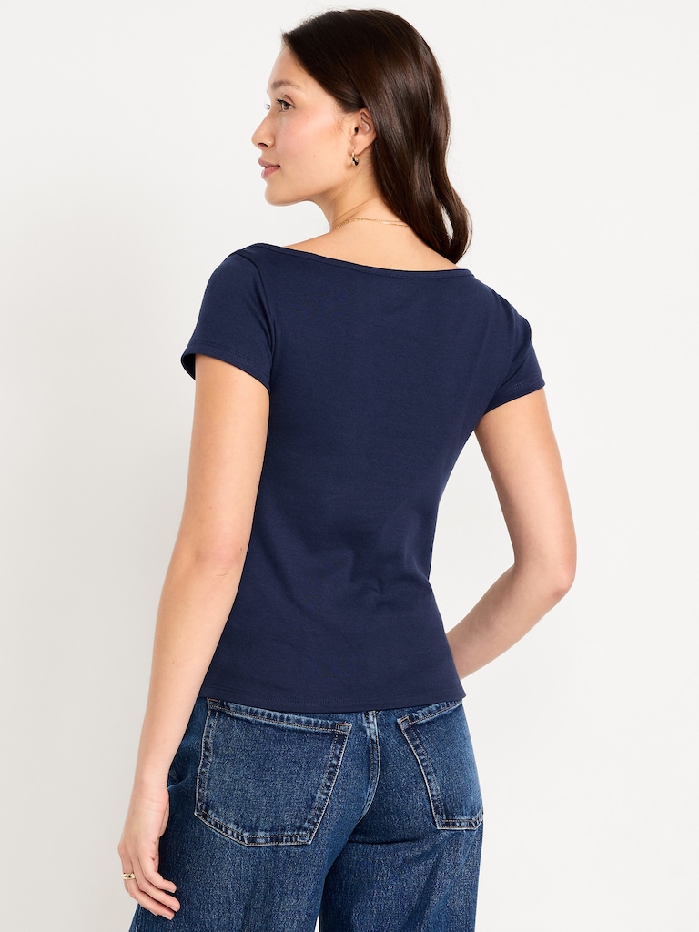 Snug Boatneck T-Shirt