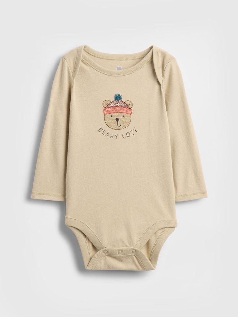 Baby First Favorites Organic Cotton Graphic Bodysuit
