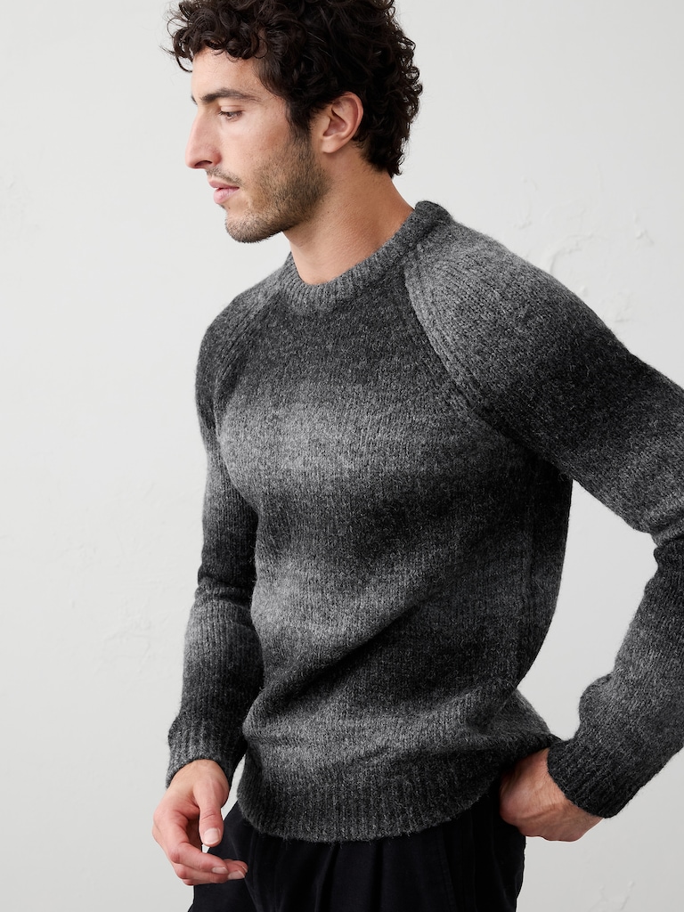 Fuzzy Ombre Sweater