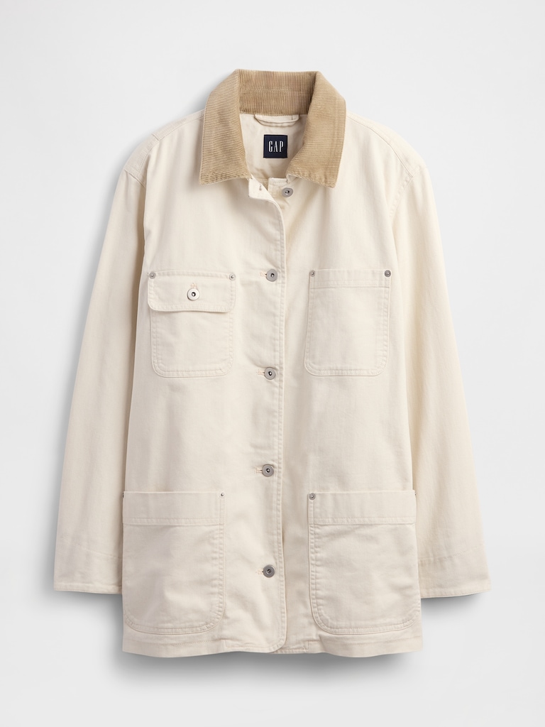Corduroy Collar Barn Jacket