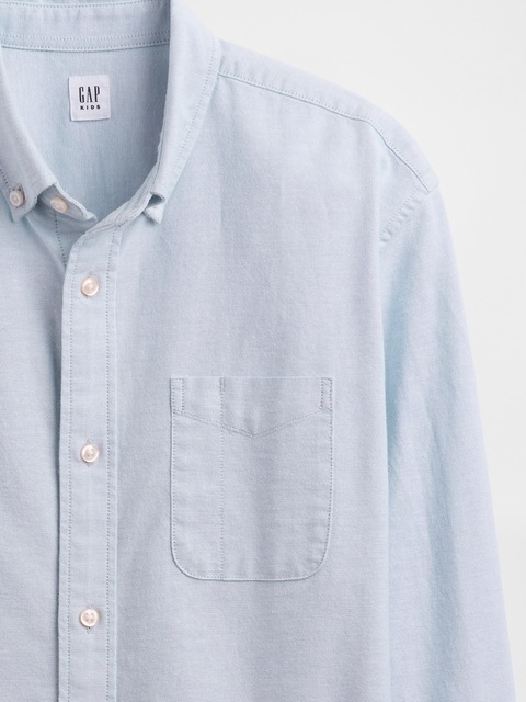 Kids Uniform Relaxed Oxford Shirt