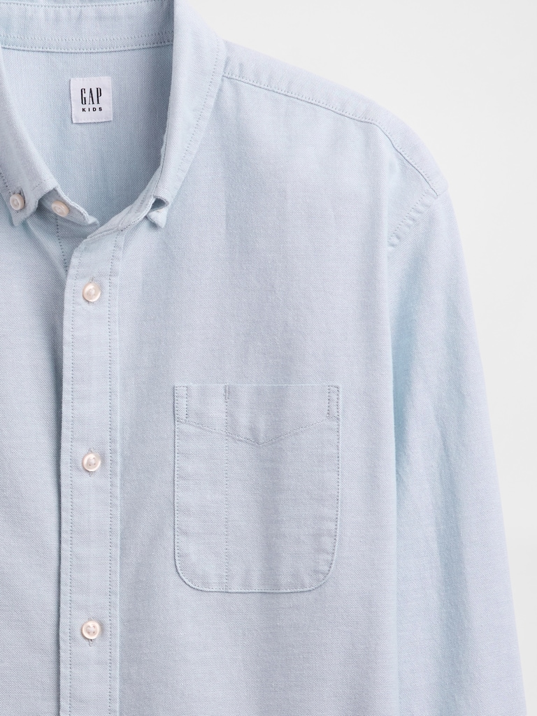 Kids Relaxed Oxford Shirt