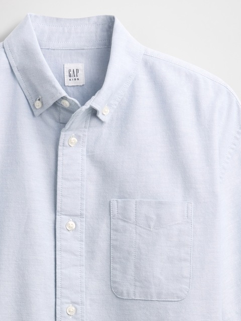 Kids Uniform Relaxed Oxford Shirt