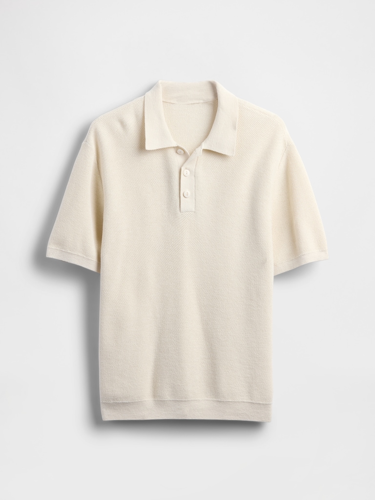 Kids Relaxed Polo Sweater Shirt