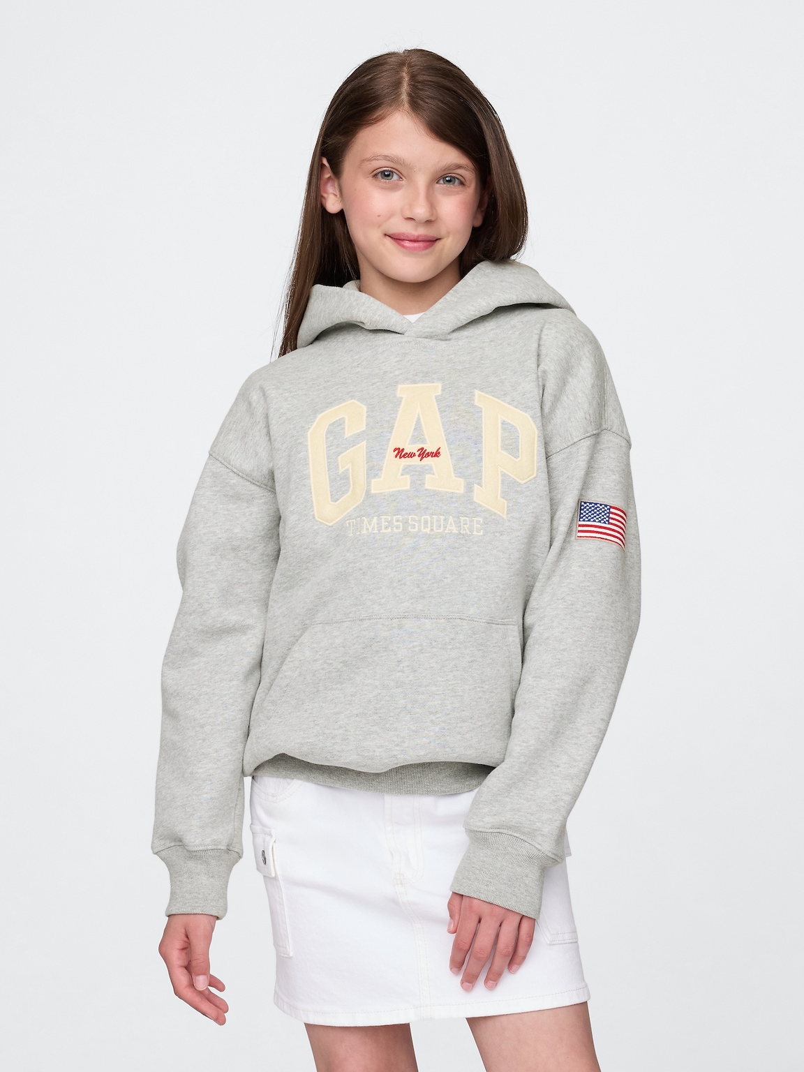 Kids VintageSoft NYC Times Square Hoodie