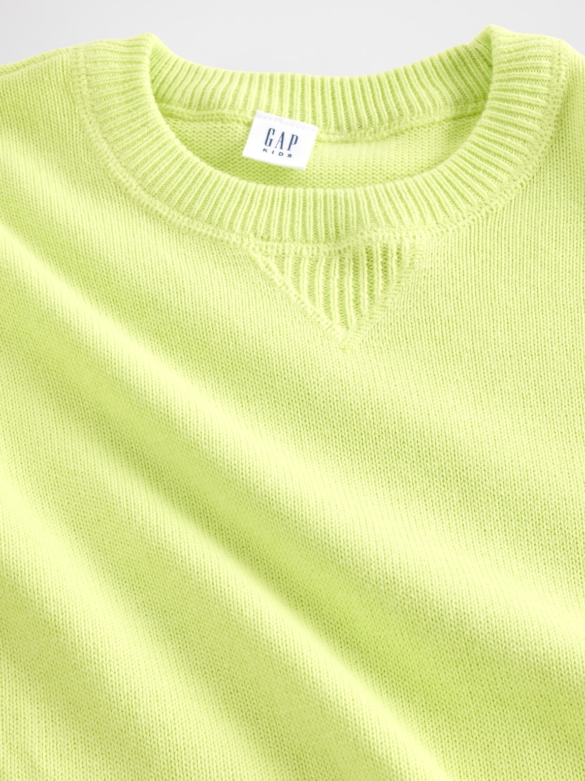 Kids Relaxed Crewneck Sweater