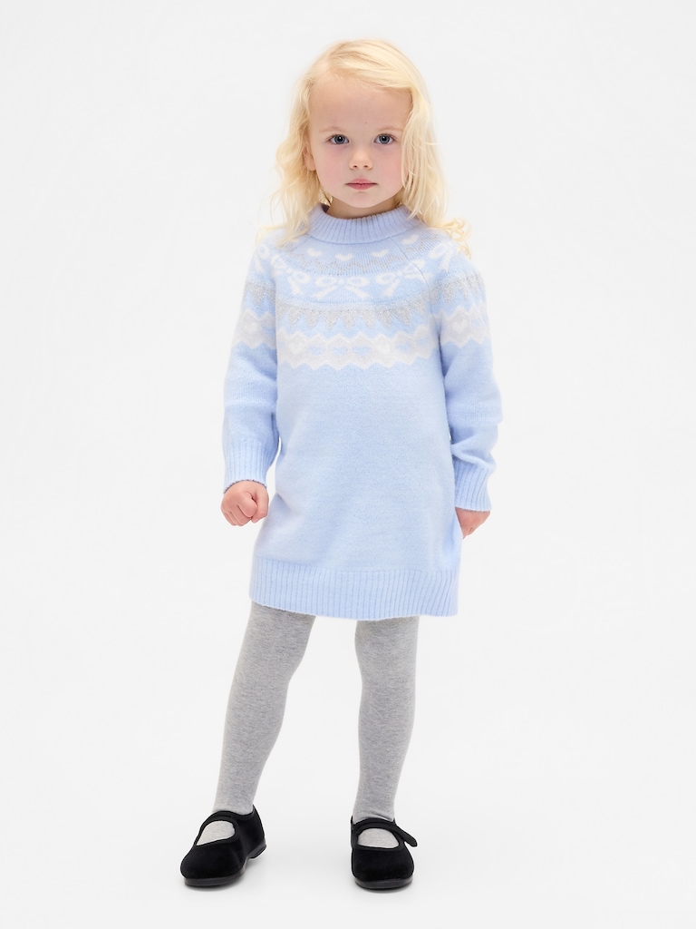 Baby & Toddler Fair Isle Sweater Dress