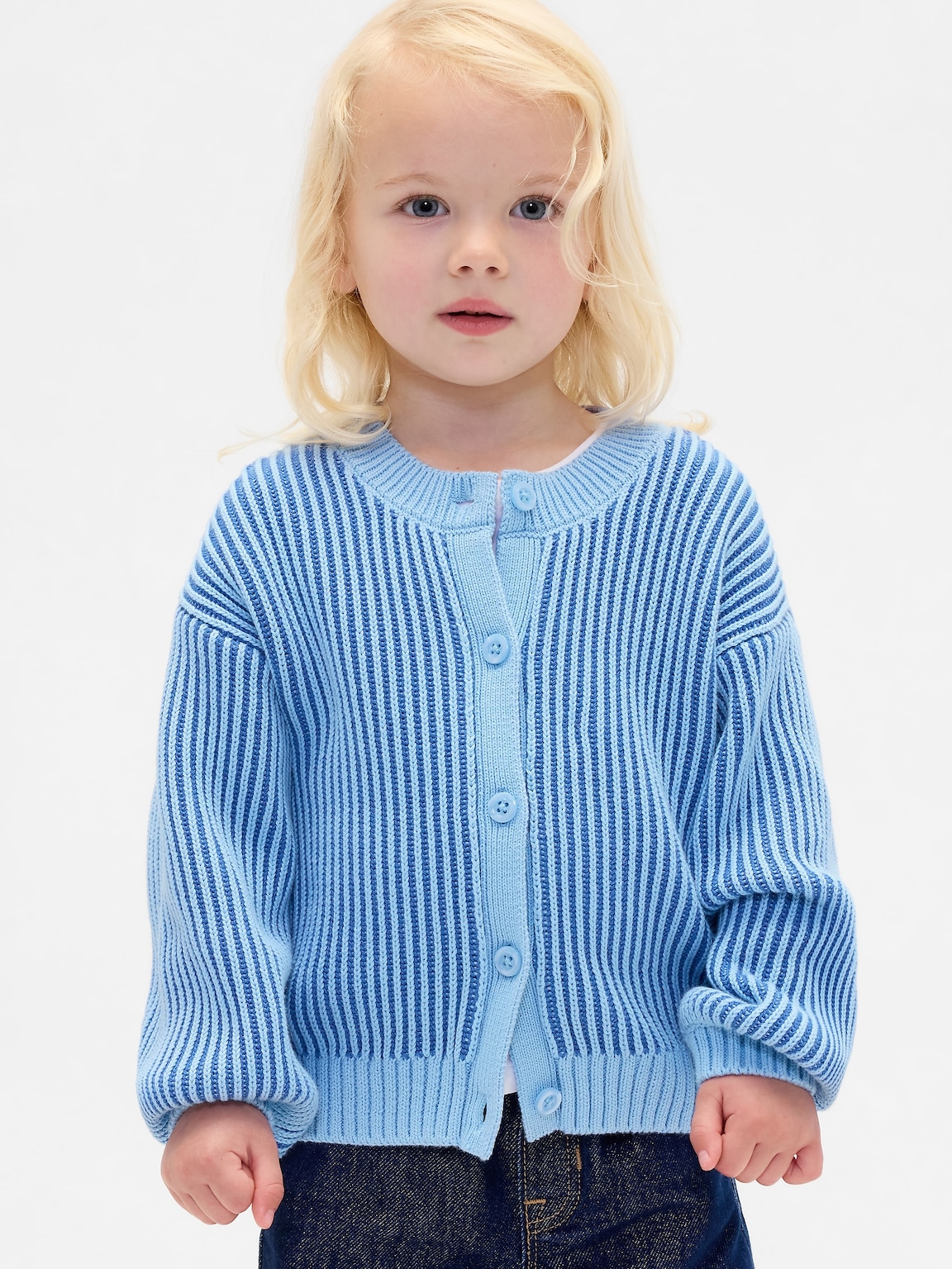Baby & Toddler Crewneck Cardigan Sweater