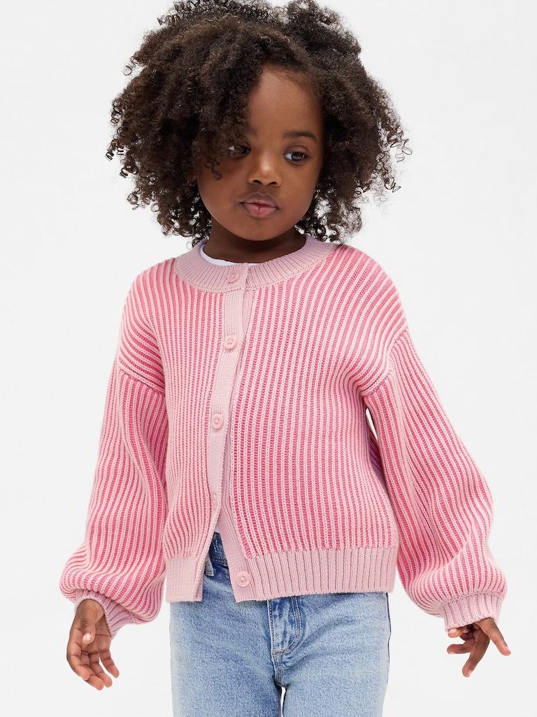 Baby & Toddler Crewneck Cardigan Sweater