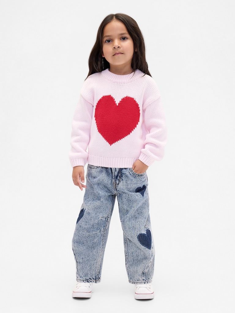 Baby & Toddler Heart Horseshoe Jeans