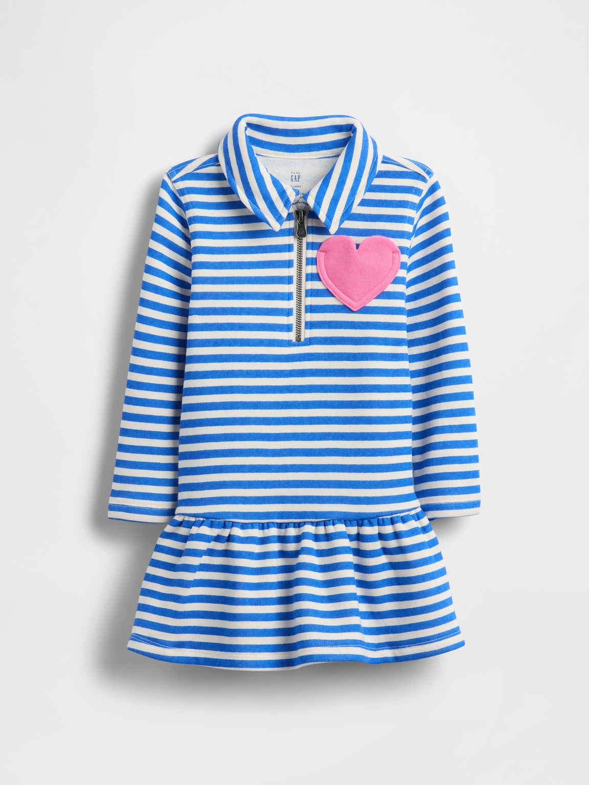 Baby & Toddler Half-Zip Pullover Sweatshirt Dress