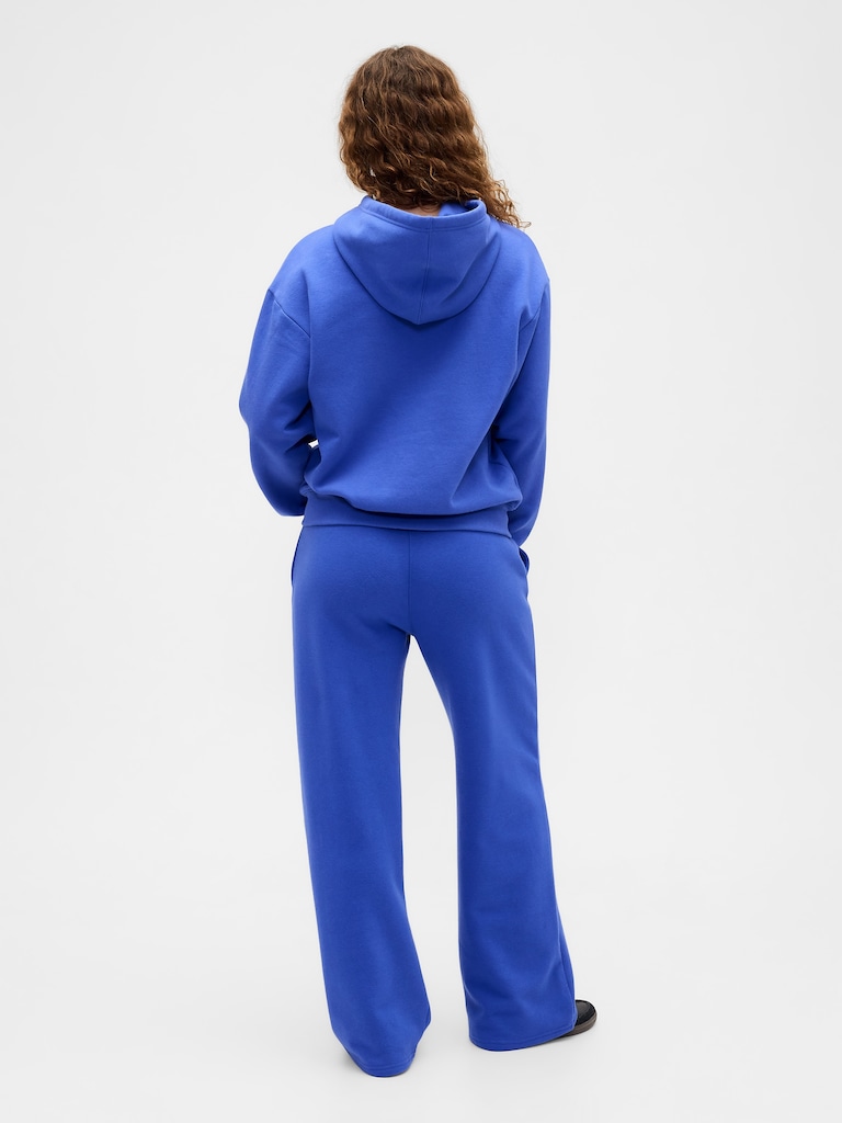 Relaxed Straight-Leg Sweatpants