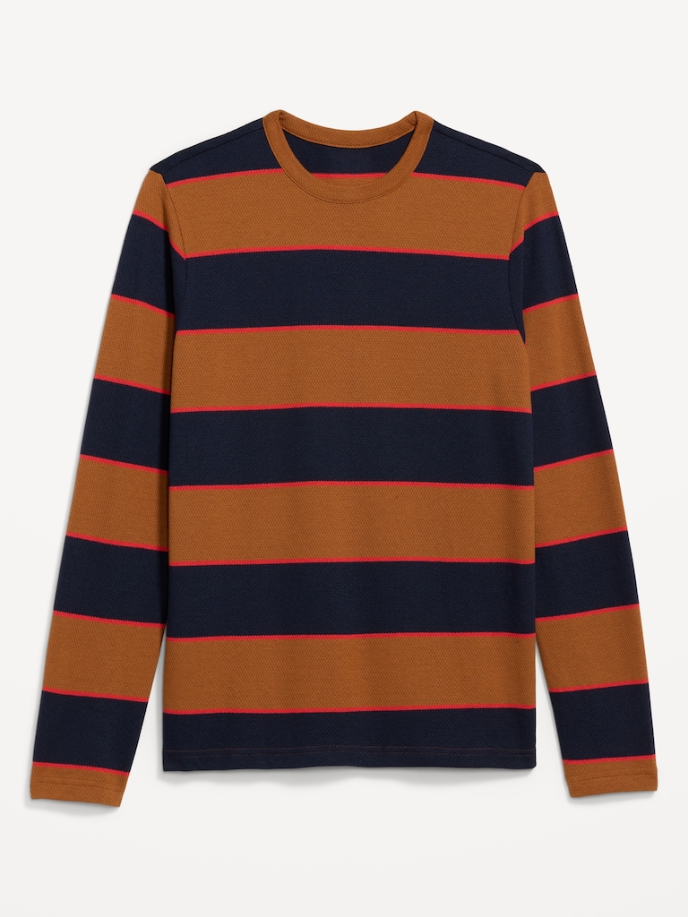 Long-Sleeve Striped T-Shirt