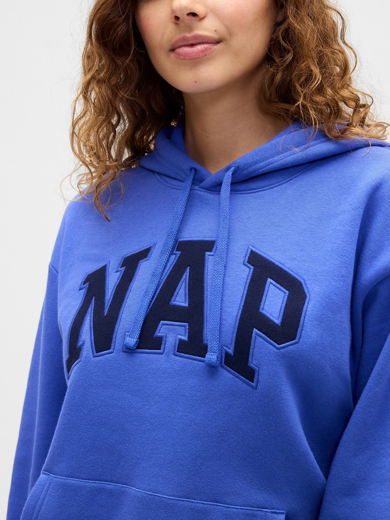 Oversized Gap Nap Logo Hoodie