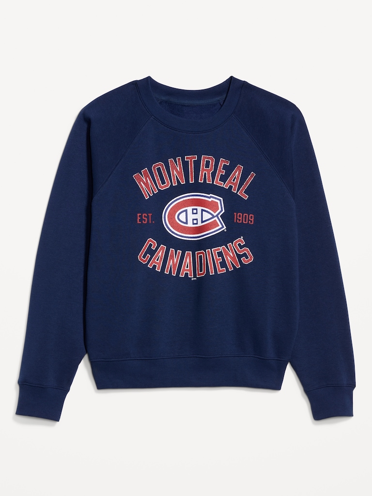 NHL Crew-Neck Sweatshirt for Women