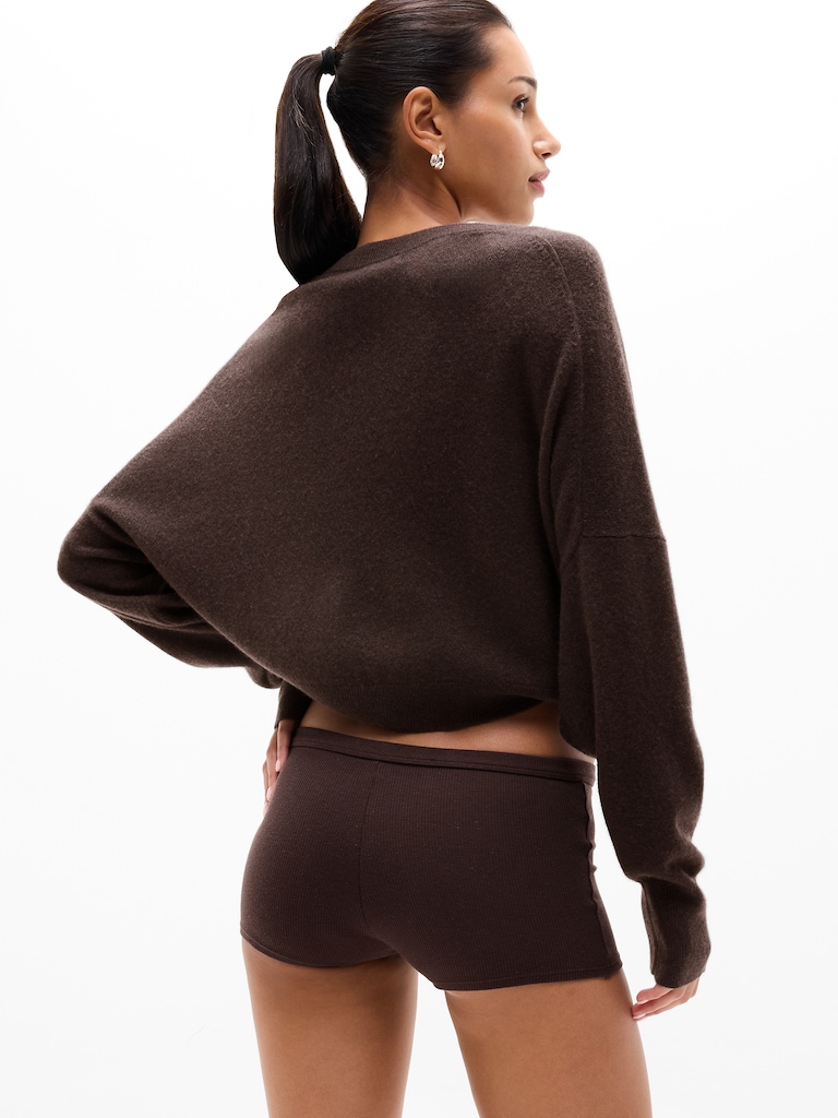 Tranquil Mid Rise Waffle Boyshort