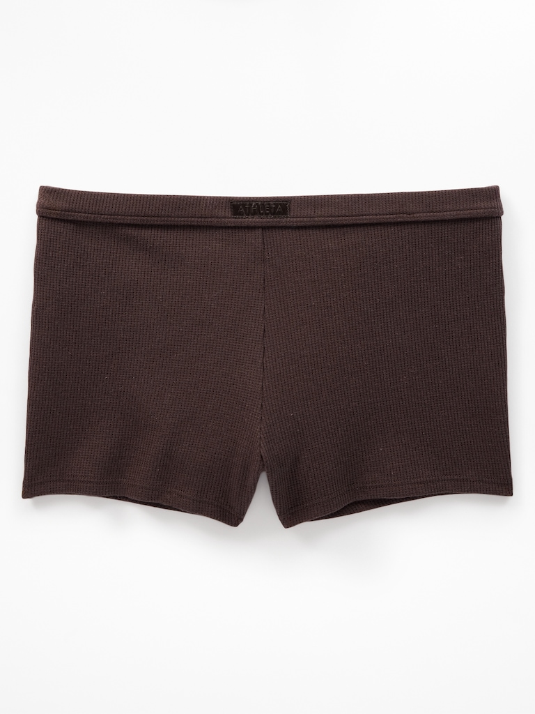 Tranquil Mid Rise Waffle Boyshort