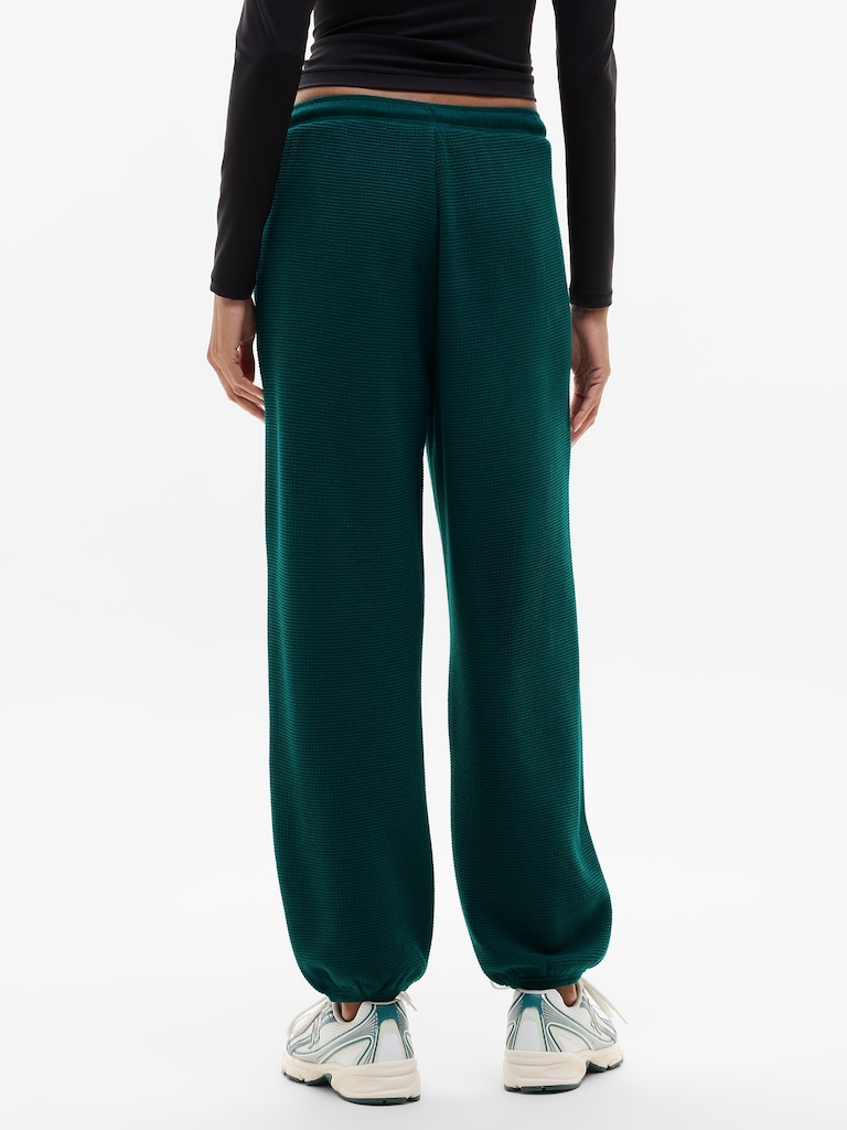 Tranquil Mid Rise Waffle Jogger