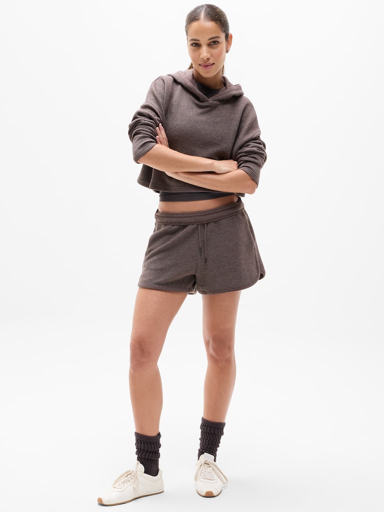 Tranquil Mid Rise Waffle Short