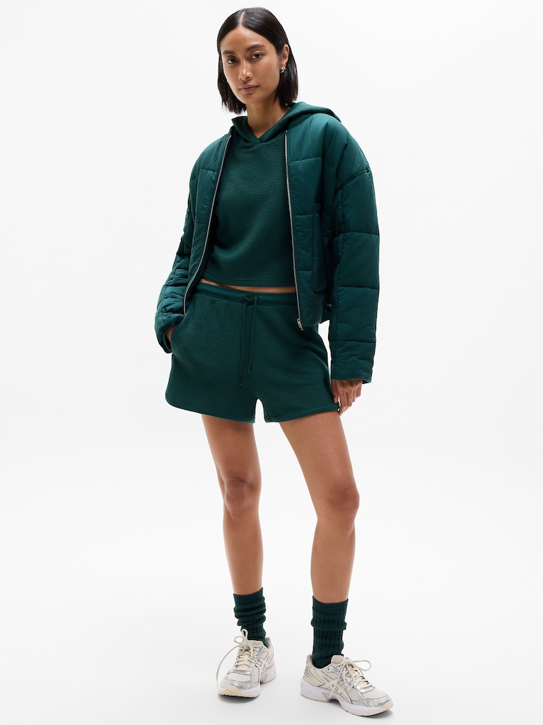 Tranquil Waffle Hoodie