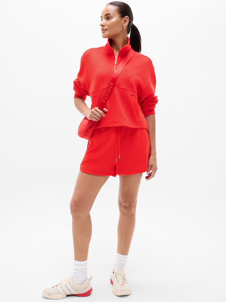 Tranquil Waffle 1/2 Zip Sweatshirt