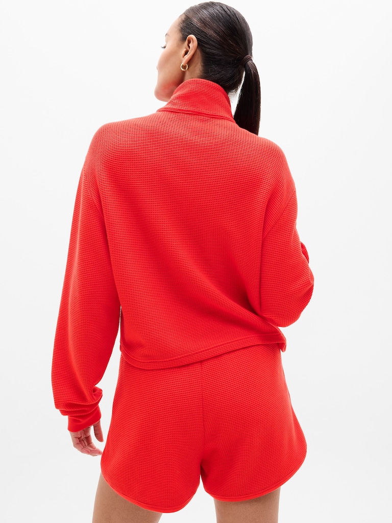 Tranquil Waffle 1/2 Zip Sweatshirt