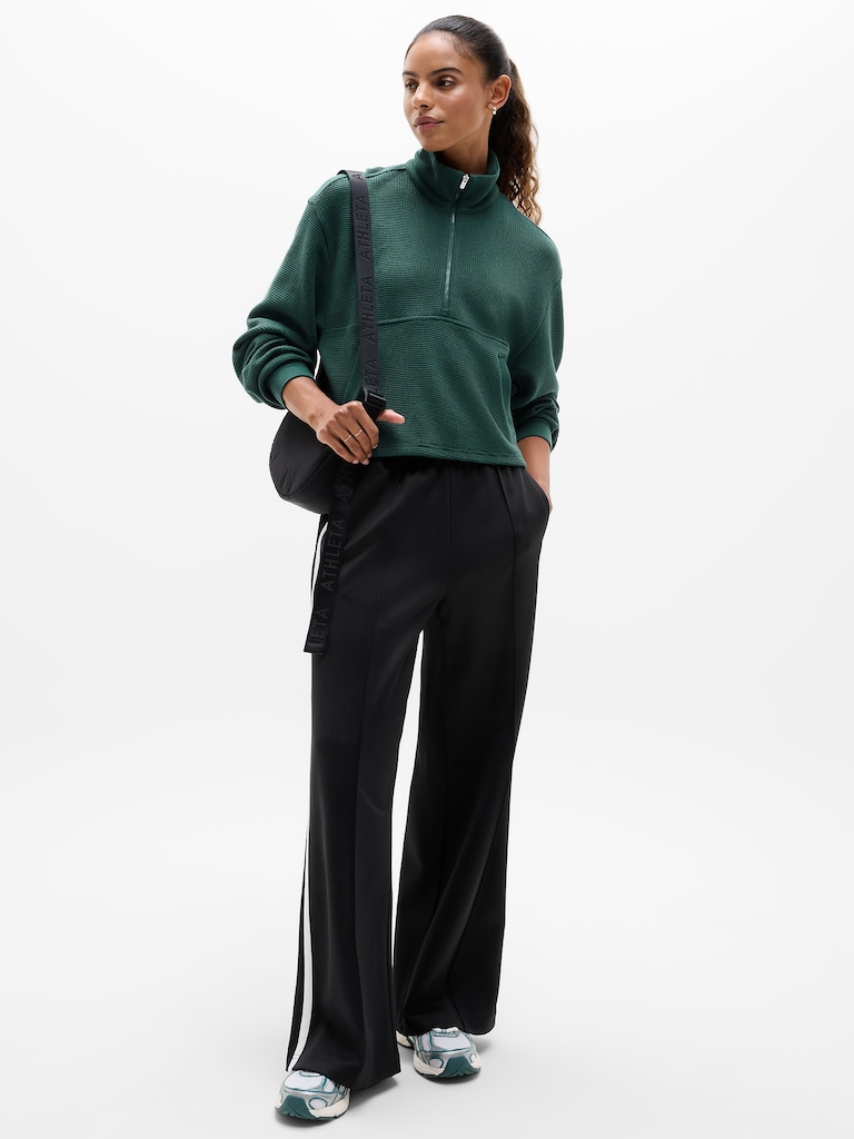 Tranquil Waffle 1/2 Zip Sweatshirt