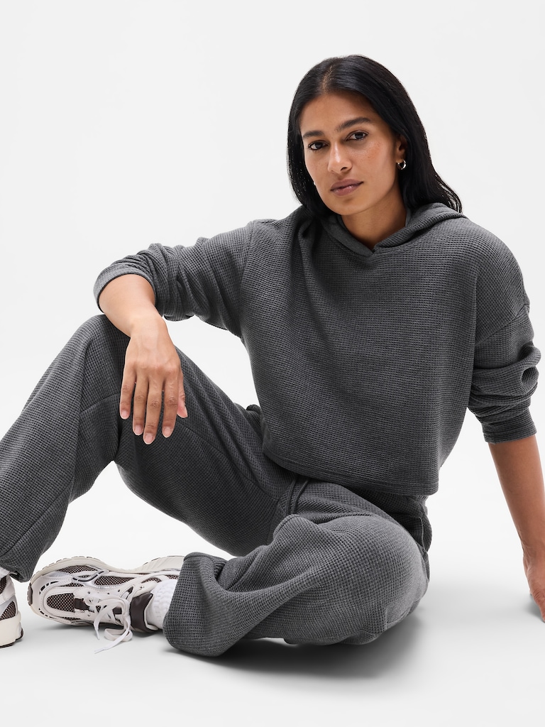 Tranquil Waffle Hoodie