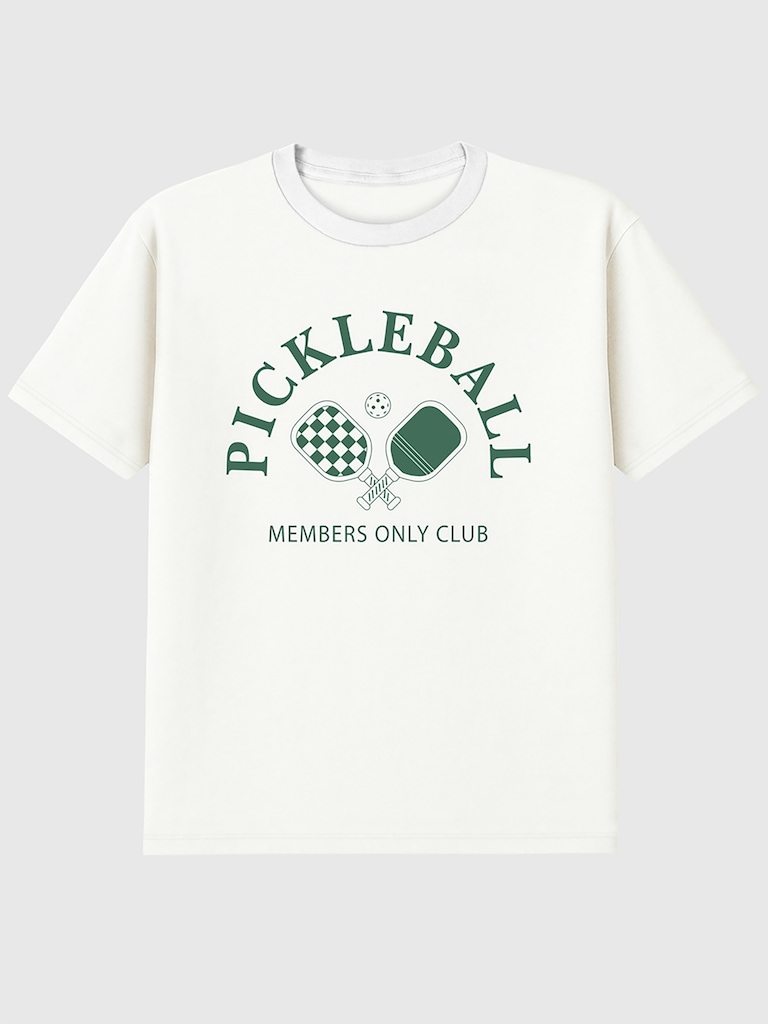Pickleball Members Only Graphic T-Shirt