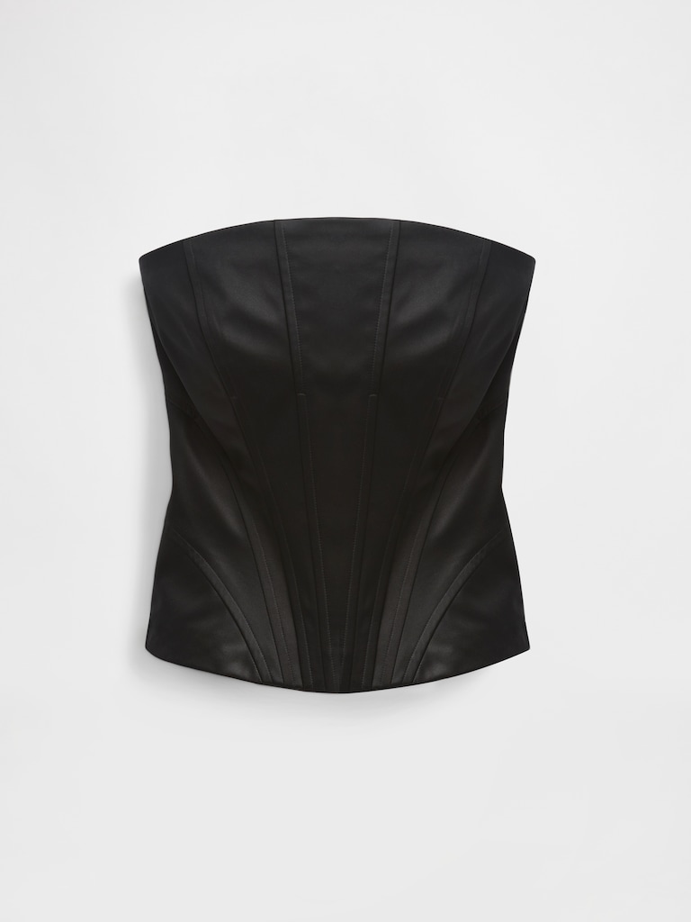 GapStudio Satin Corset Top