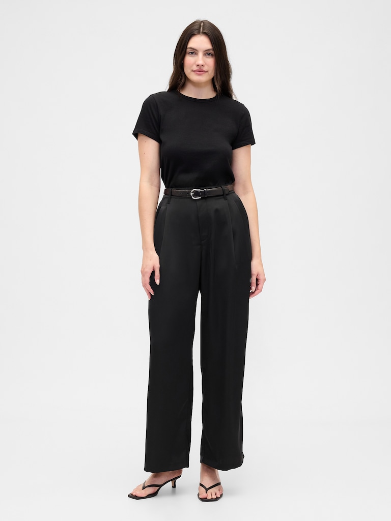 Easy Satin Trousers