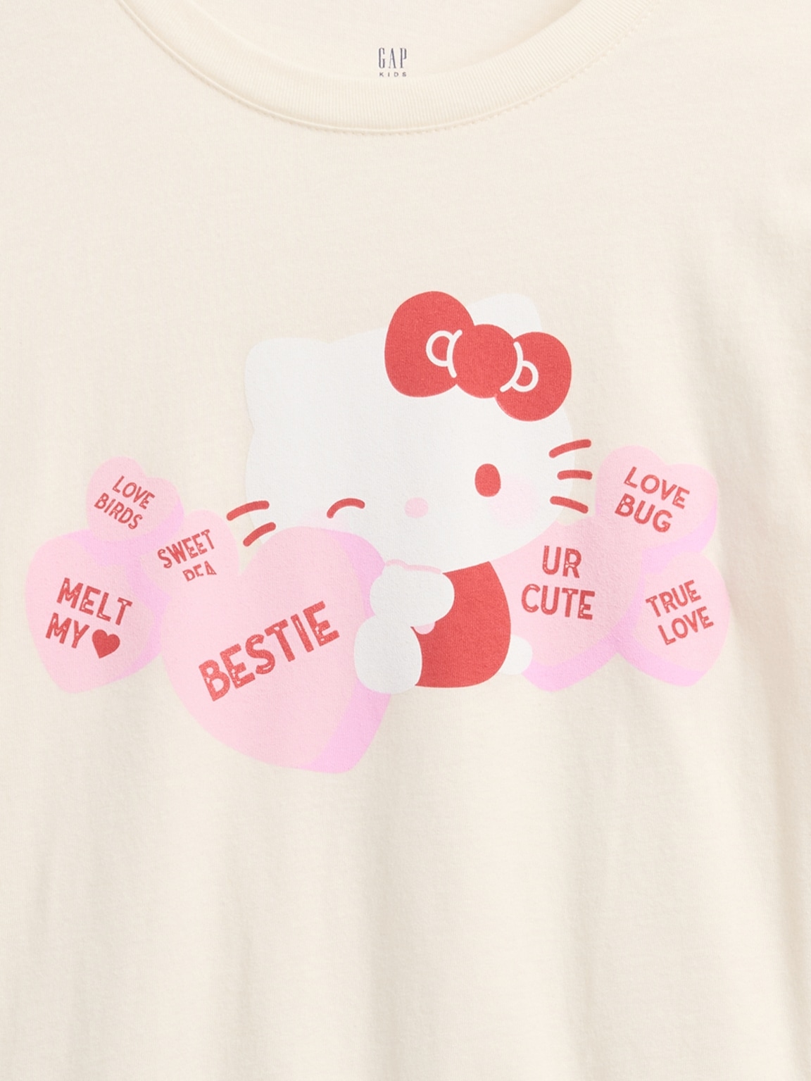 Kids Hello Kitty Oversized Graphic T-Shirt