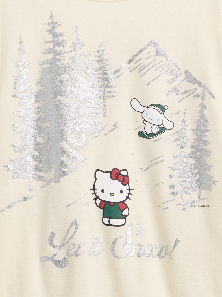 Kids Oversized Graphic T-Shirt